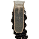 Brazilian Deep Wave 2x6 Transparent Closure